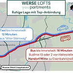 46 Qm - Exklusiv & Angebunden - Werse Loft By Youpartments