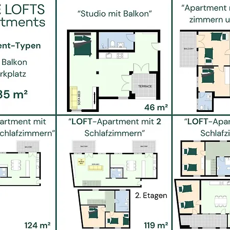 46 Qm - Exklusiv & Angebunden - Werse Loft By Youpartments مونستر